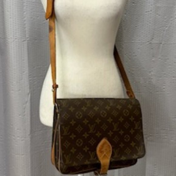 Authentic Louis Vuitton Monogram Cartouchiere GM Shoulder Bag - Picture 2 of 9
